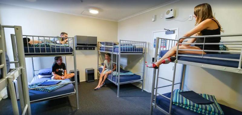 Nomads Capital Backpackers - Wellington (Adults Only) Hostel Luaran gambar A typical hostel room